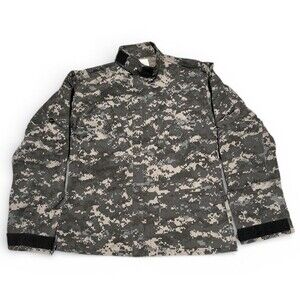 US Army ACU Jacket Mens S Digital Camouflage Camo Combat Uniform Military Top